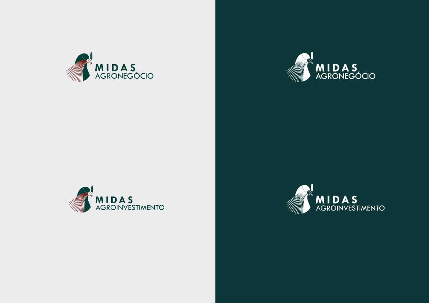 apresentação identidade visual midas agronegócios